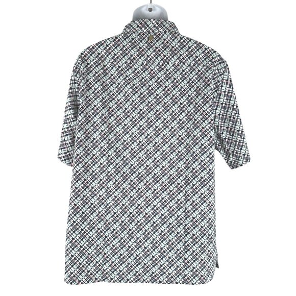 Coolibar‎ Safari Camp Shirt Mens Large Short Sleeve Printed Colorful NWT TP-3160 - Picture 5 of 13